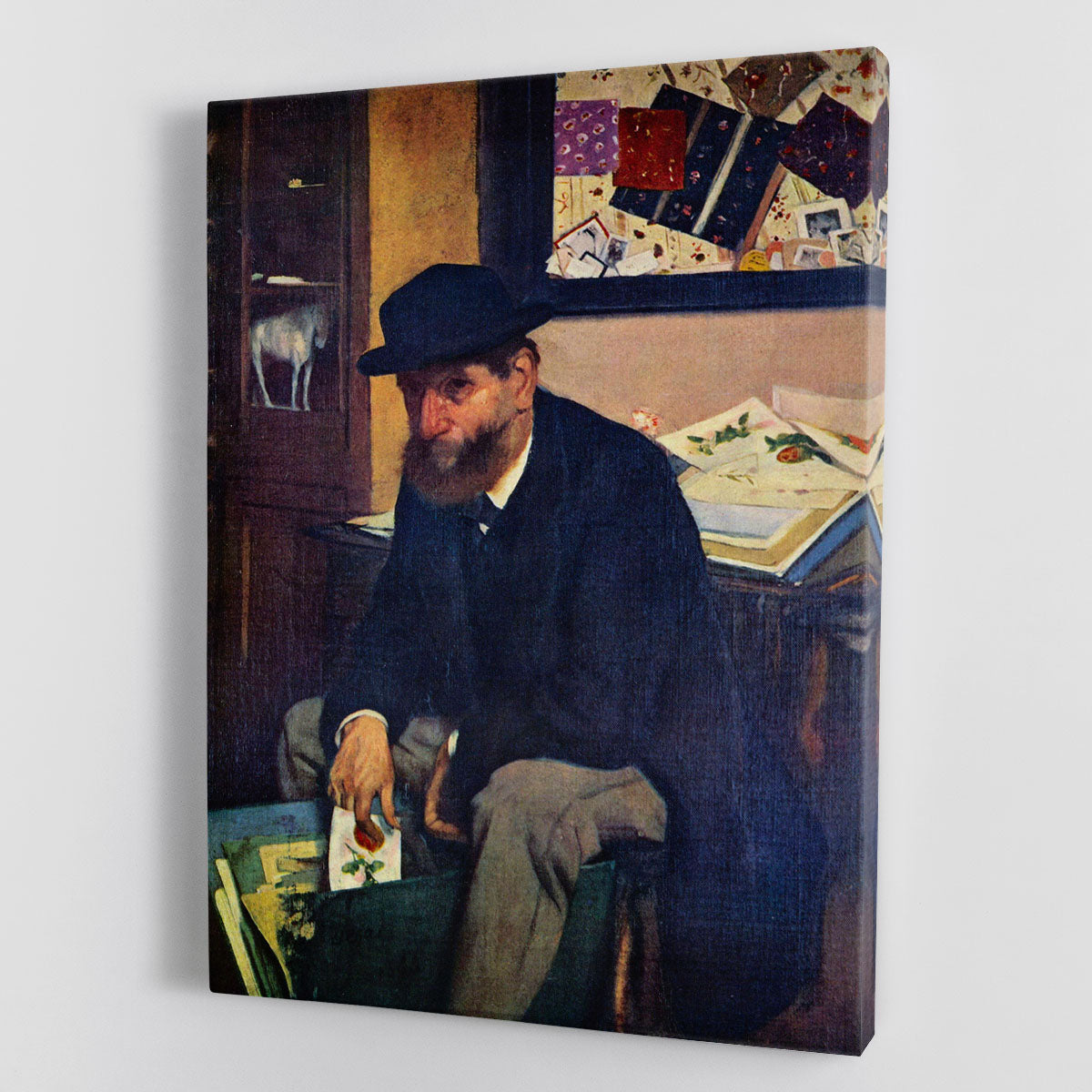 The Amateur by Degas Canvas Print or Poster - Canvas Art Rocks - 1