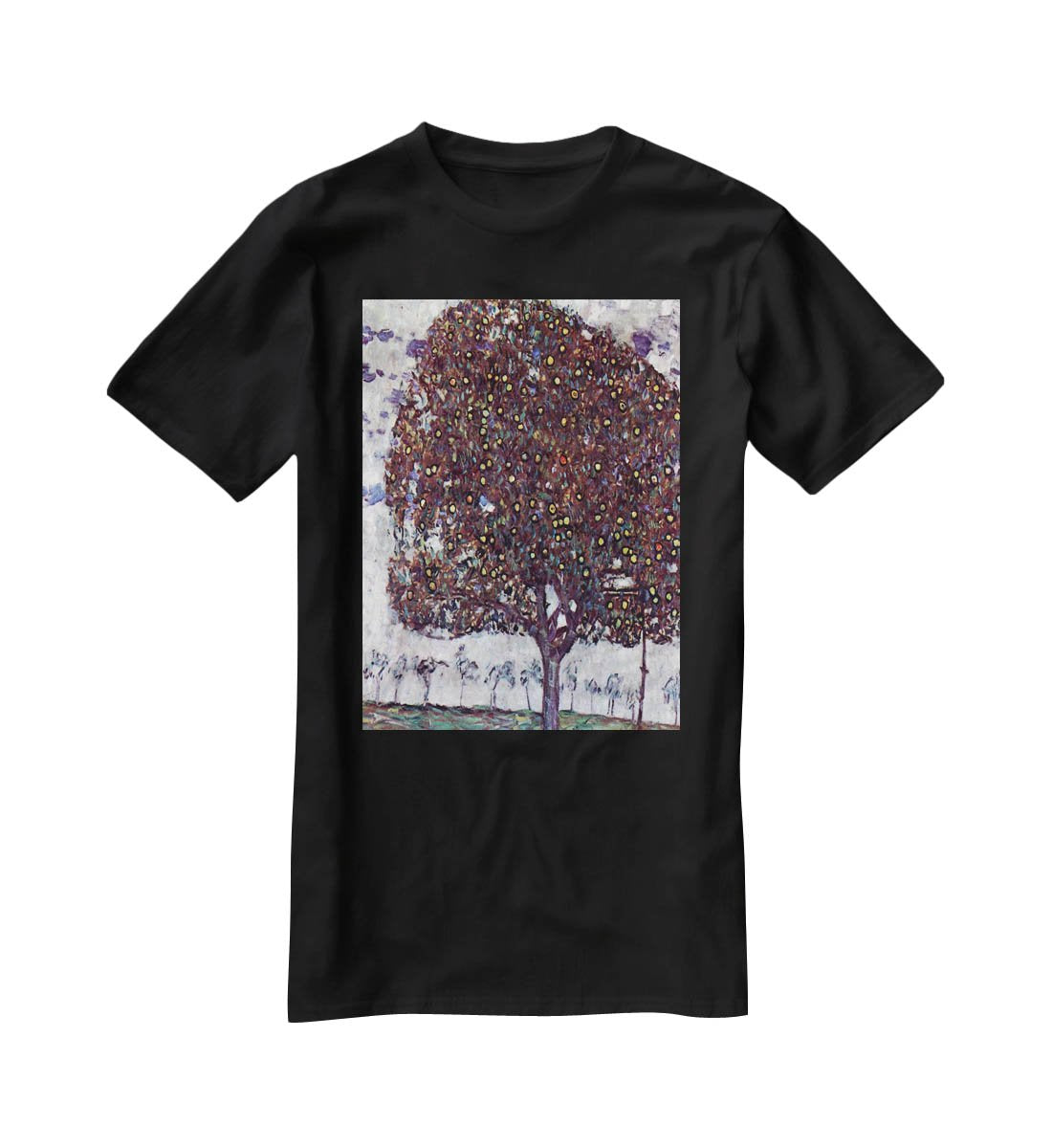The Apple Tree by Klimt T-Shirt - Canvas Art Rocks - 1