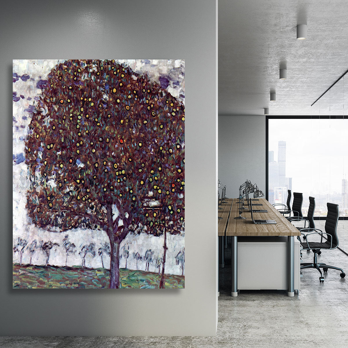 The Apple Tree by Klimt Canvas Print or Poster - Canvas Art Rocks - 3