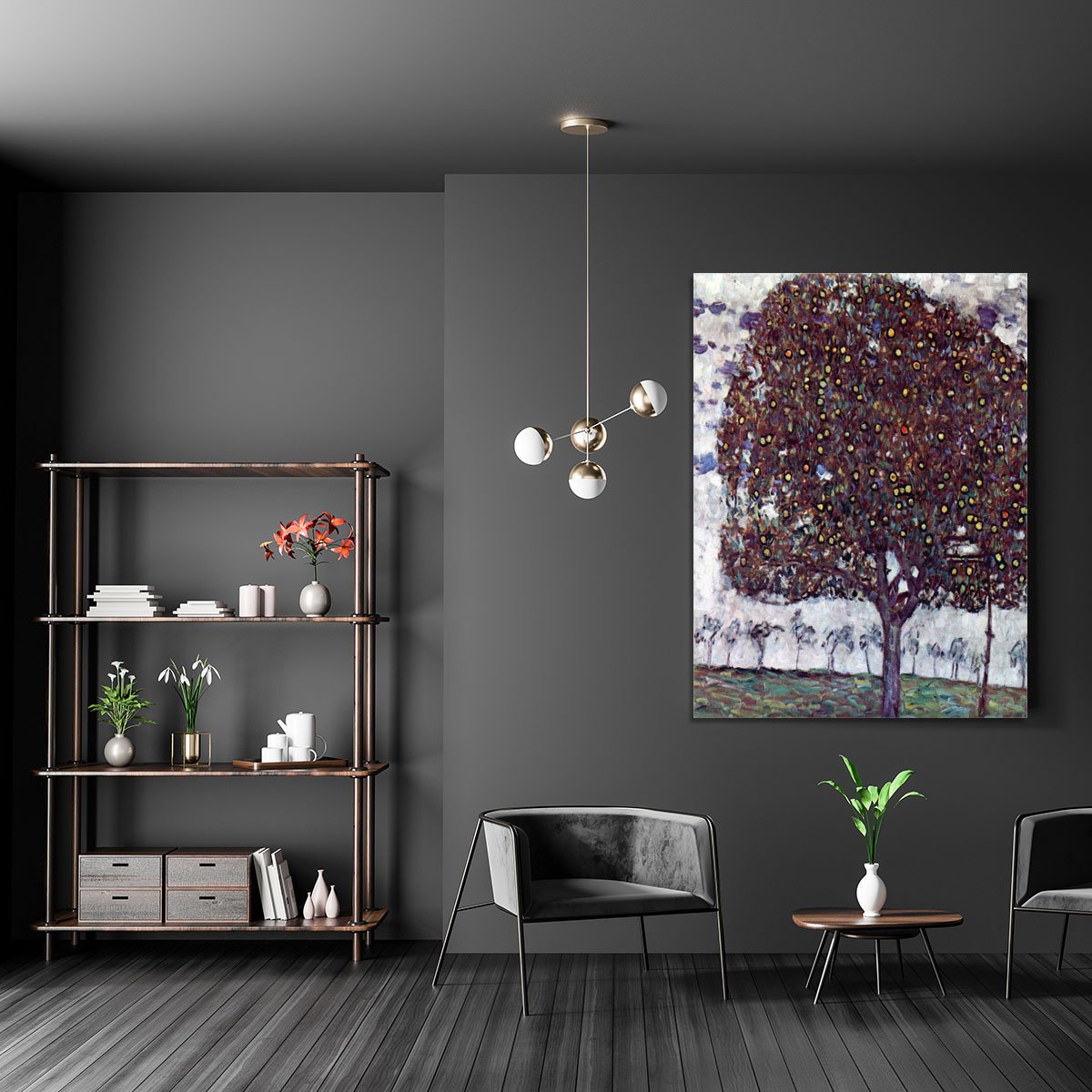 The Apple Tree by Klimt Canvas Print or Poster
