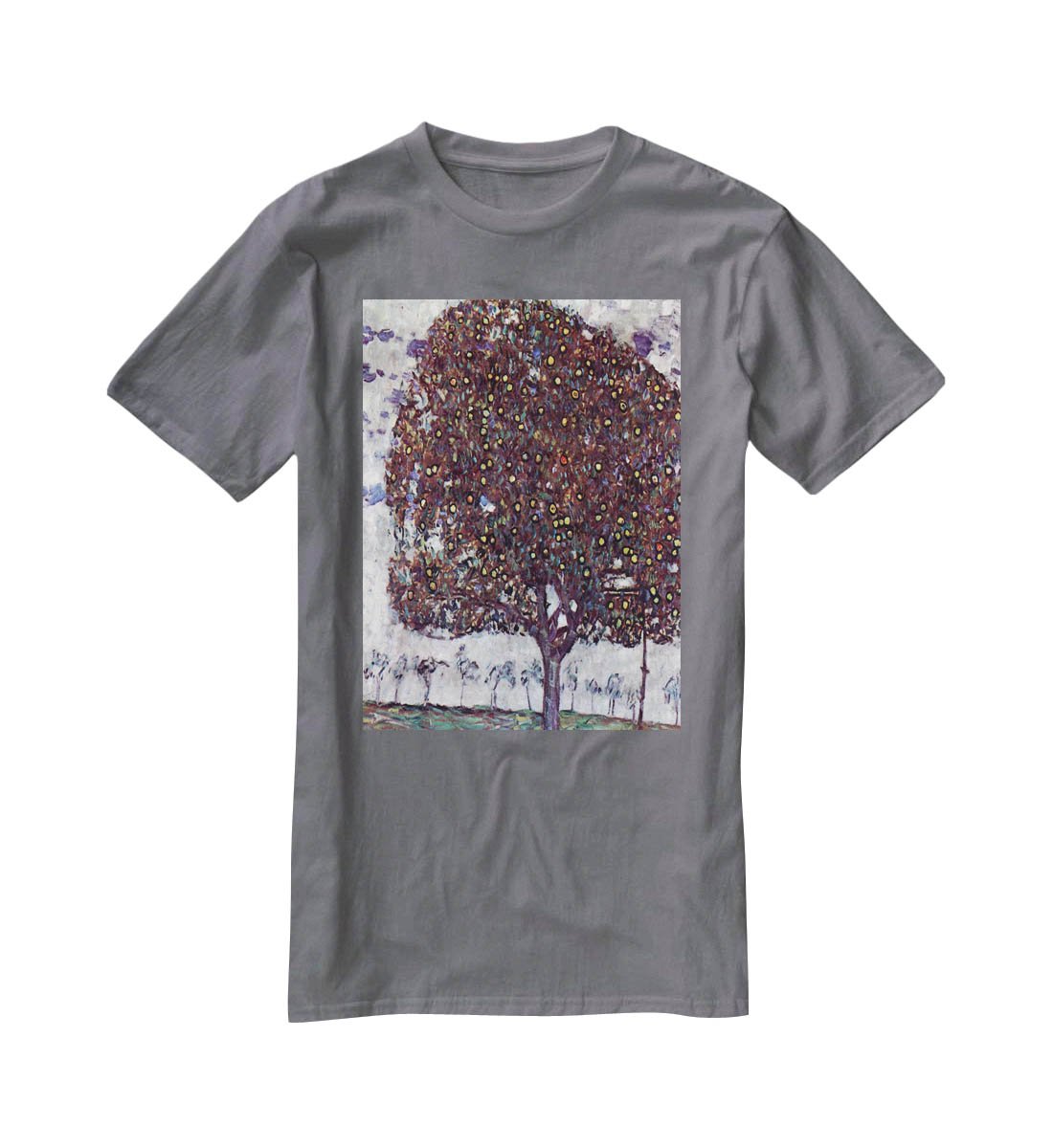 The Apple Tree by Klimt T-Shirt - Canvas Art Rocks - 3