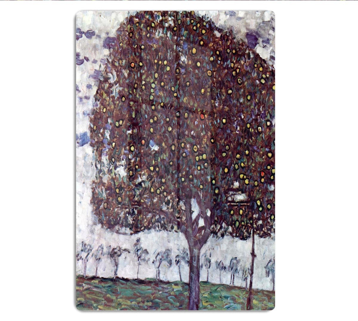 The Apple Tree by Klimt HD Metal Print