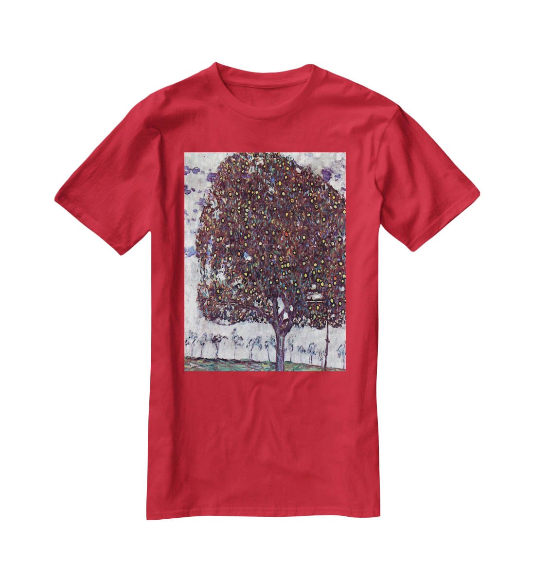 The Apple Tree by Klimt T-Shirt - Canvas Art Rocks - 4