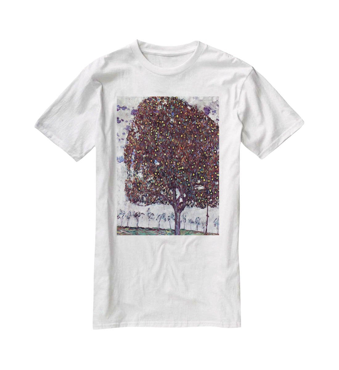 The Apple Tree by Klimt T-Shirt - Canvas Art Rocks - 5