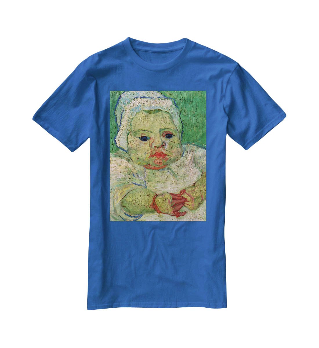 The Baby Marcelle Roulin by Van Gogh T-Shirt - Canvas Art Rocks - 2