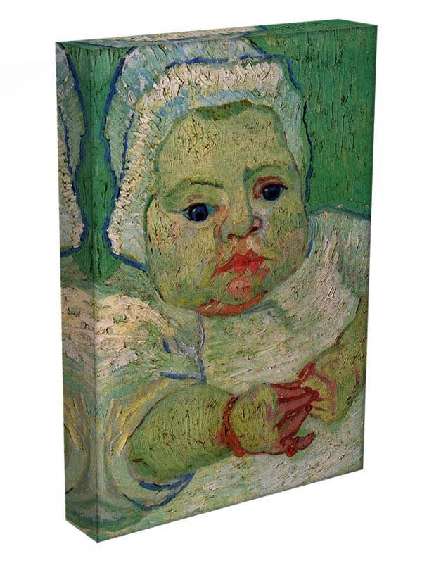 The Baby Marcelle Roulin by Van Gogh Canvas Print & Poster - Canvas Art Rocks - 3