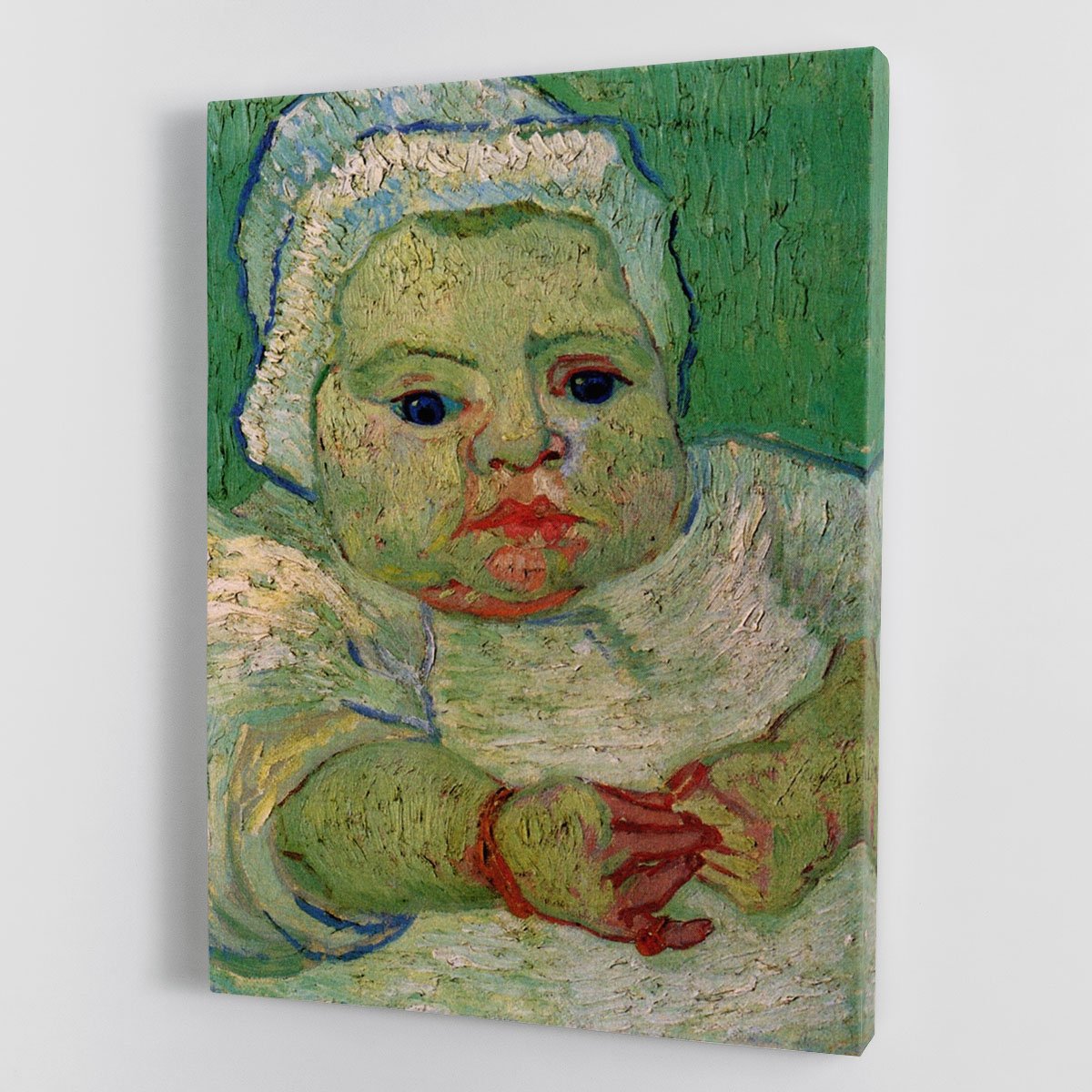 The Baby Marcelle Roulin by Van Gogh Canvas Print or Poster