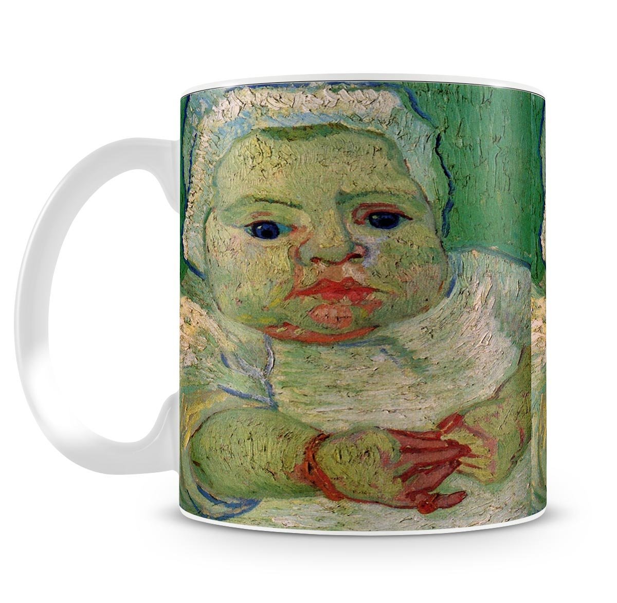 The Baby Marcelle Roulin by Van Gogh Mug - Canvas Art Rocks - 4
