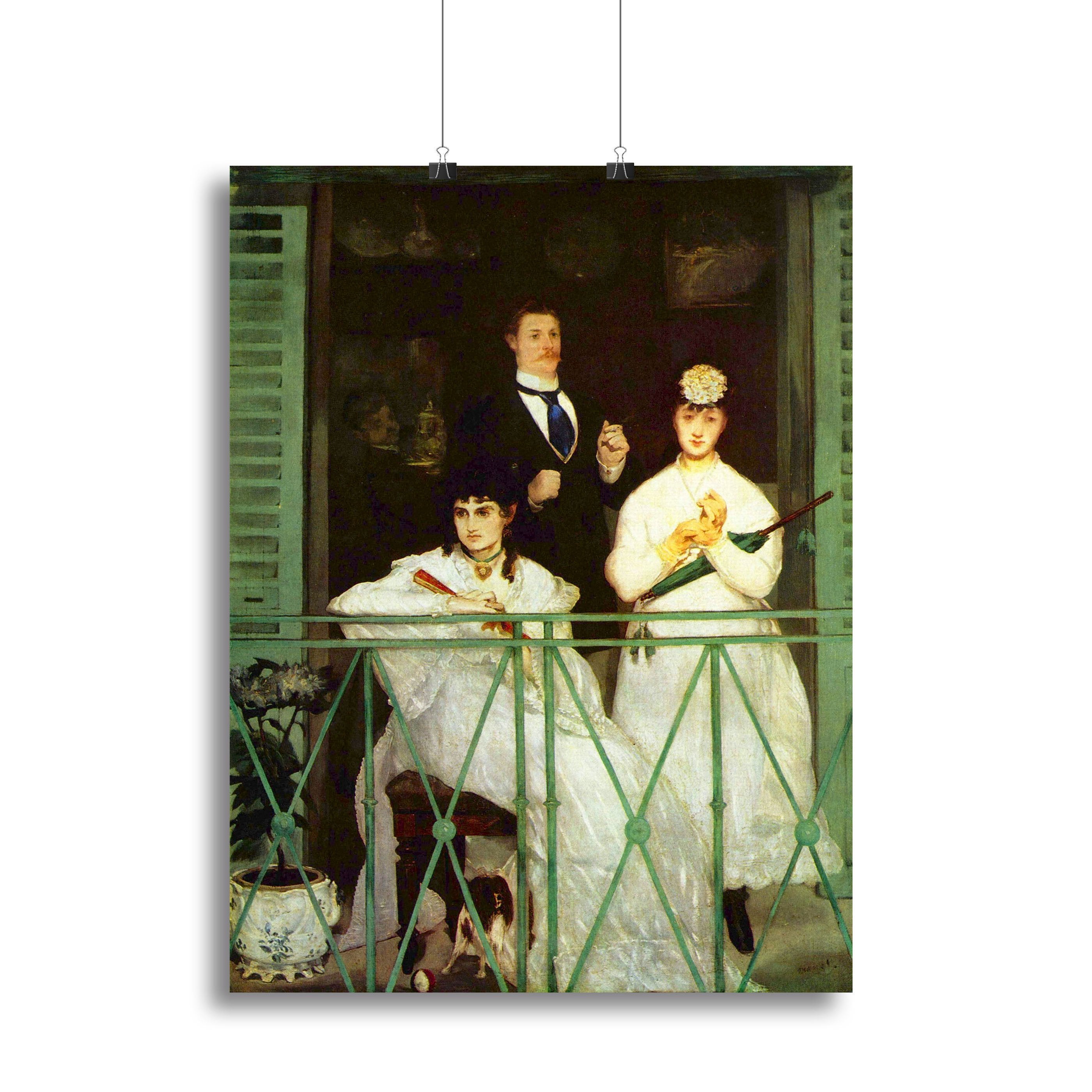 The Balcony by Manet Canvas Print or Poster