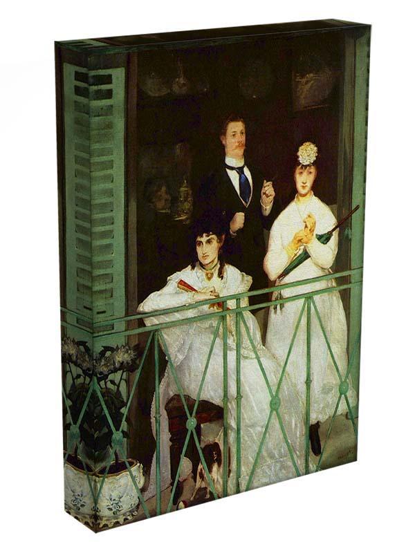 The Balcony by Manet Canvas Print or Poster - Canvas Art Rocks - 3