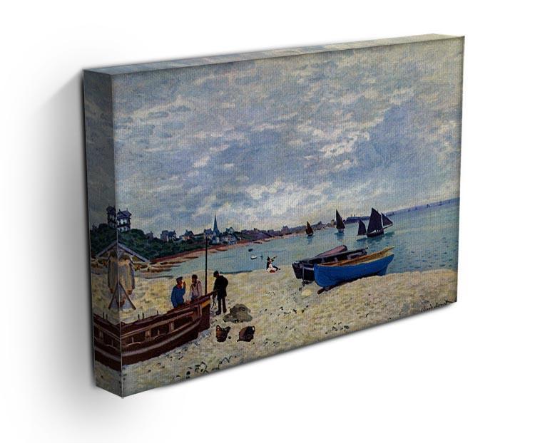 The Beach at Sainte Adresse 2 by Monet Canvas Print & Poster - Canvas Art Rocks - 3