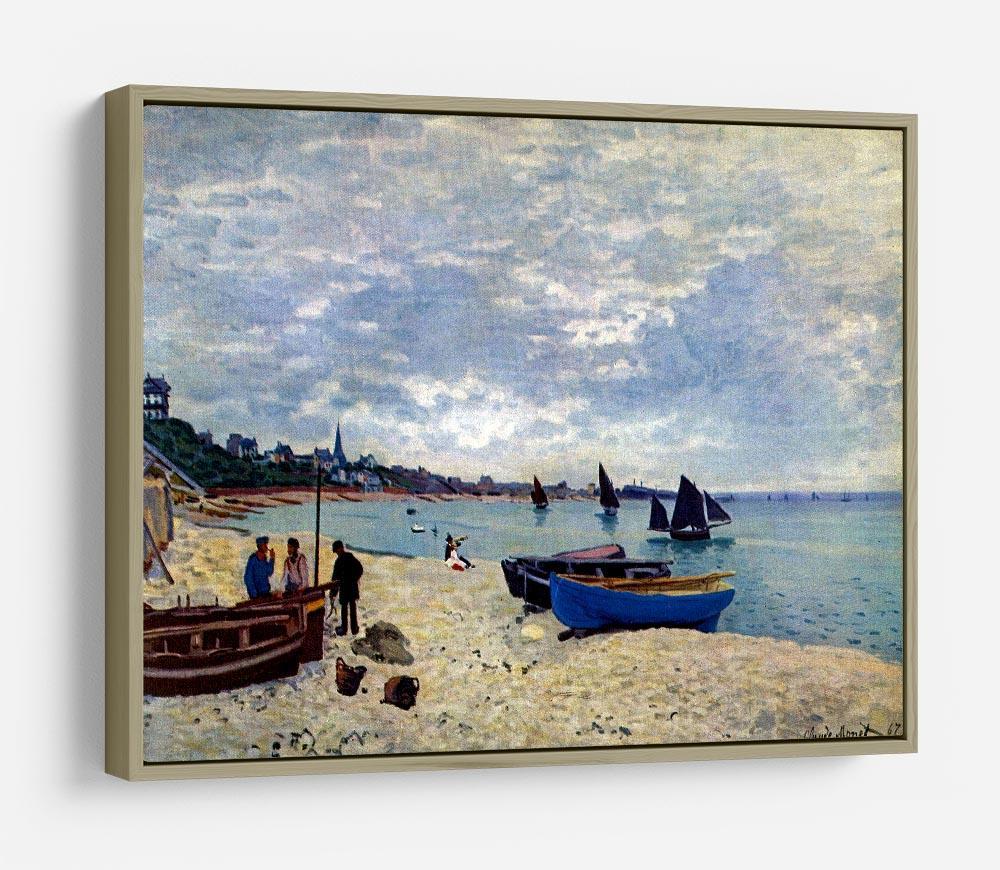 The Beach at Sainte Adresse 2 by Monet HD Metal Print