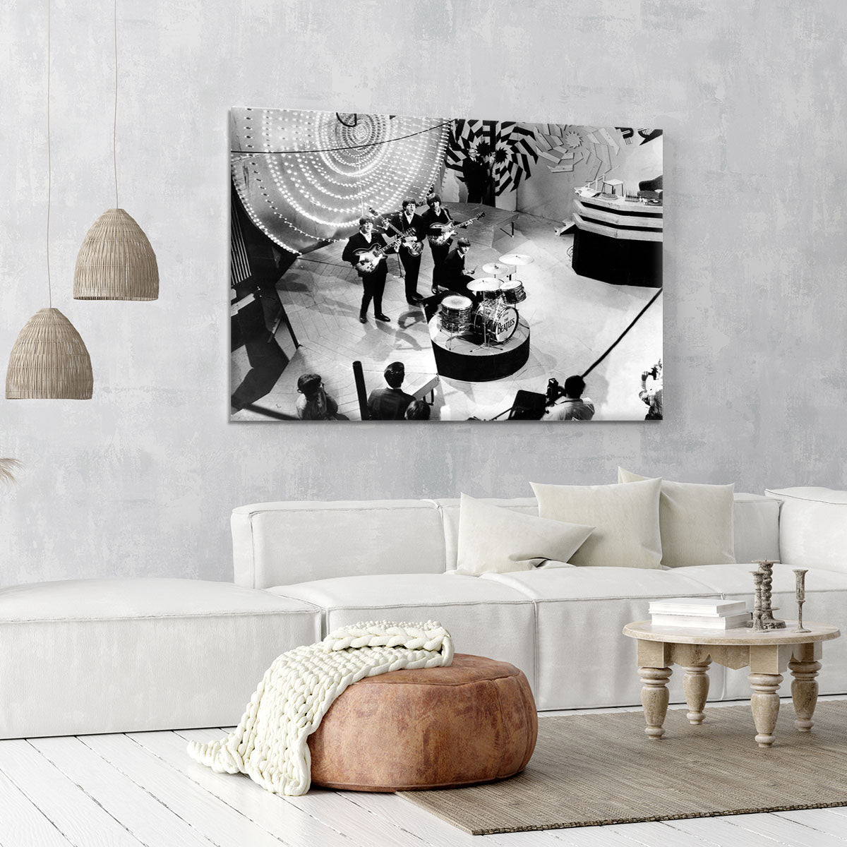 The Beatles on Top of the Pops Canvas Print or Poster - Canvas Art Rocks - 6