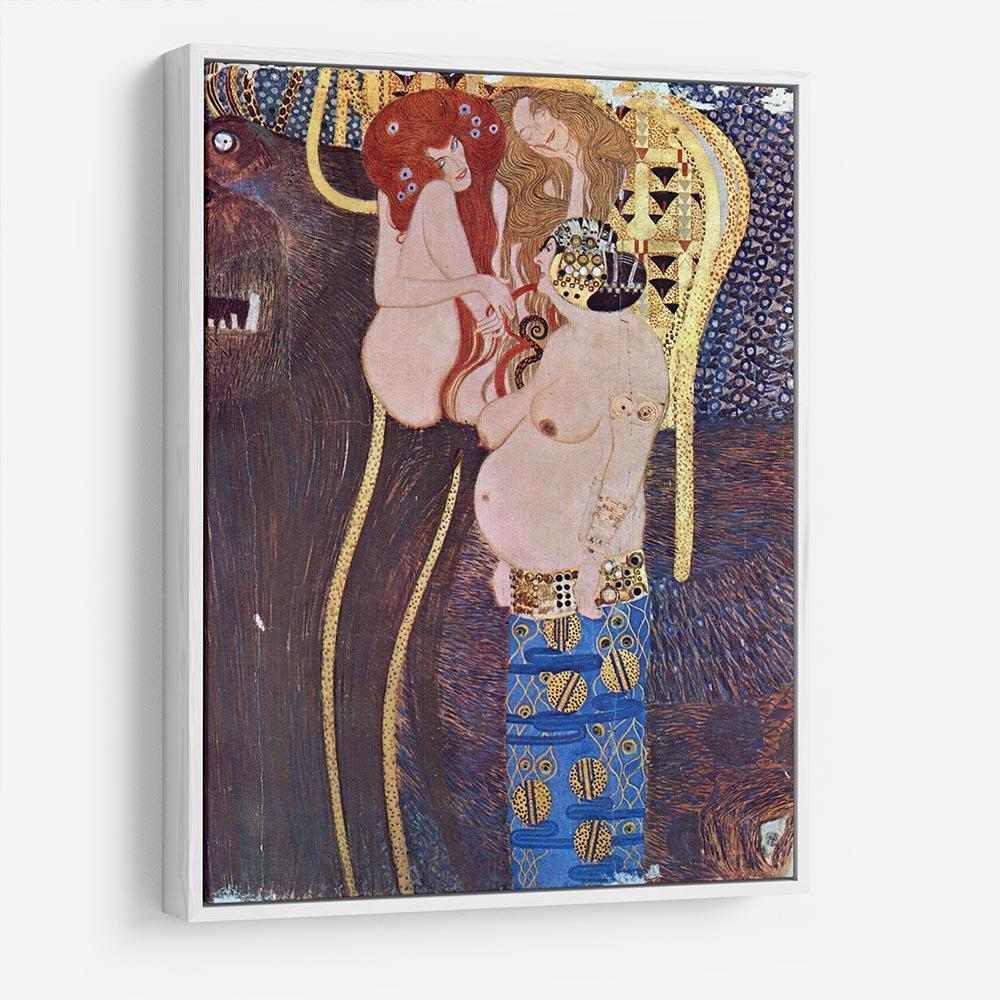 The Beethoven Freize 2 by Klimt HD Metal Print