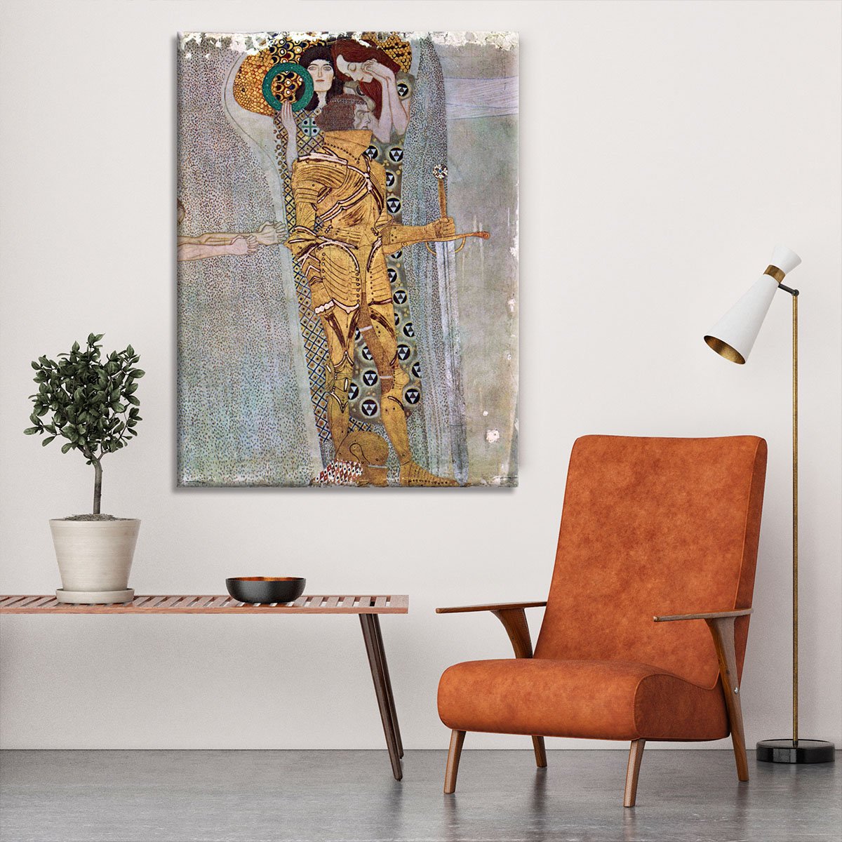 The Beethoven Freize by Klimt Canvas Print or Poster
