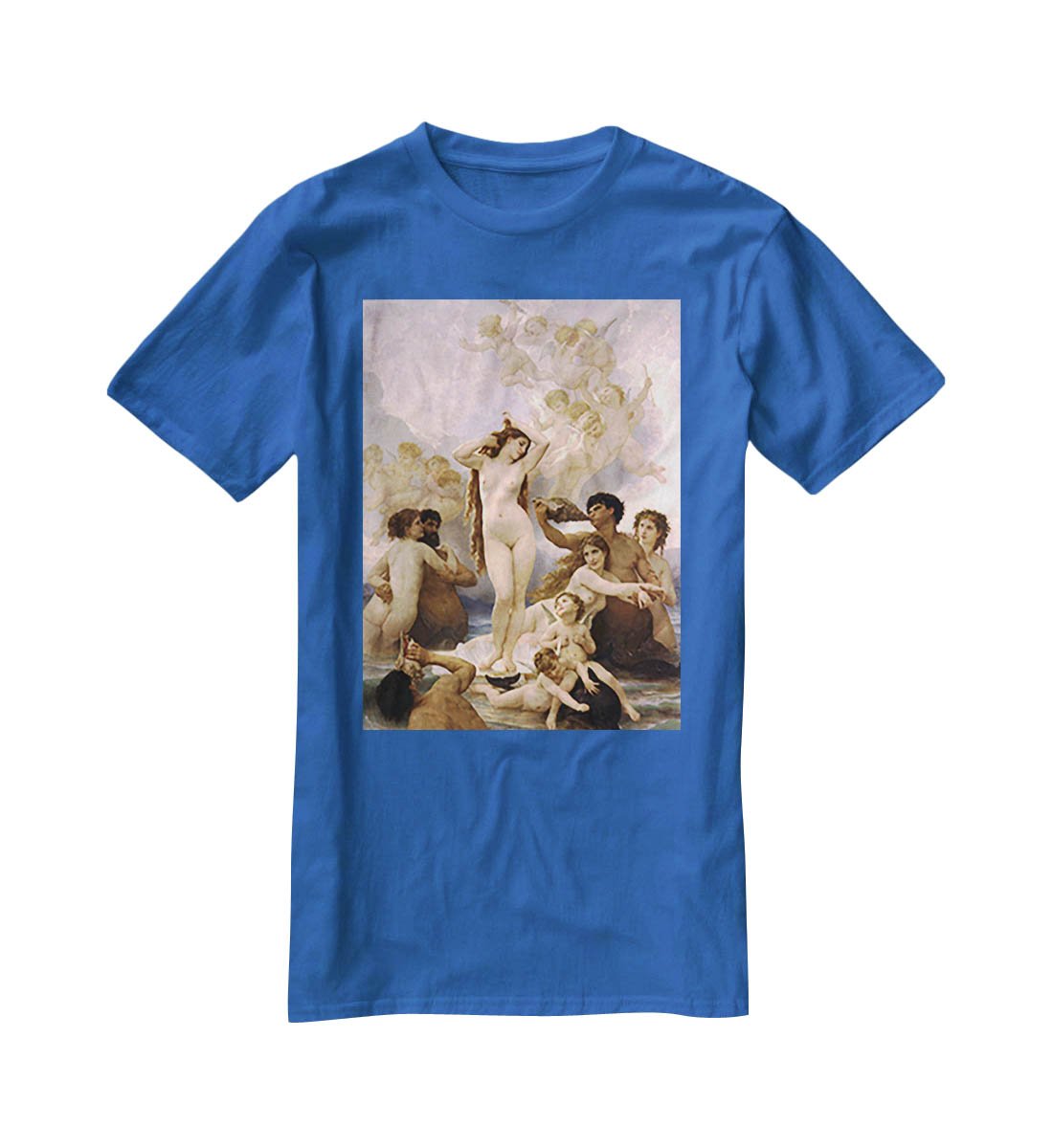 The Birth of Venus By Bouguereau T-Shirt - Canvas Art Rocks - 2