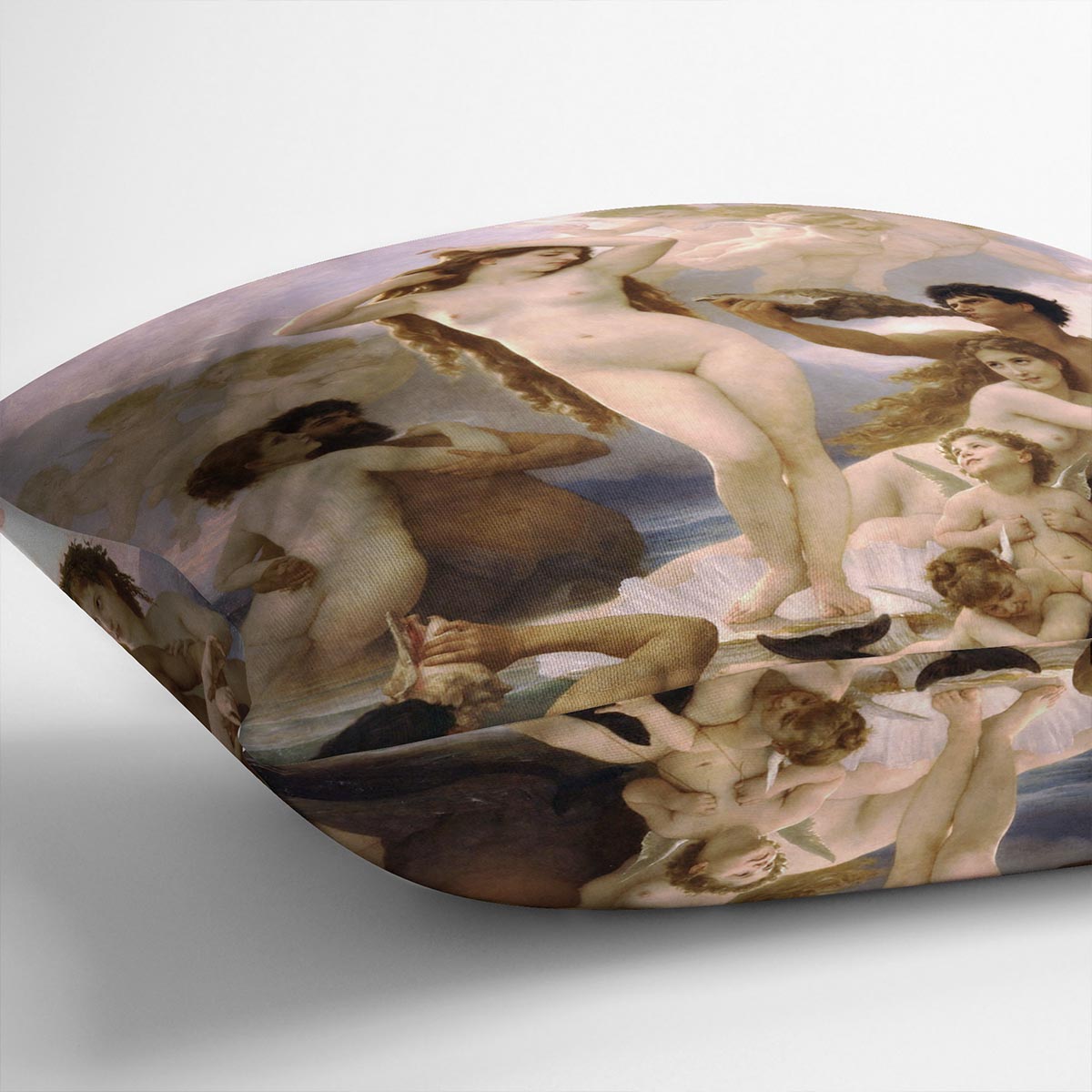 The Birth of Venus By Bouguereau Cushion