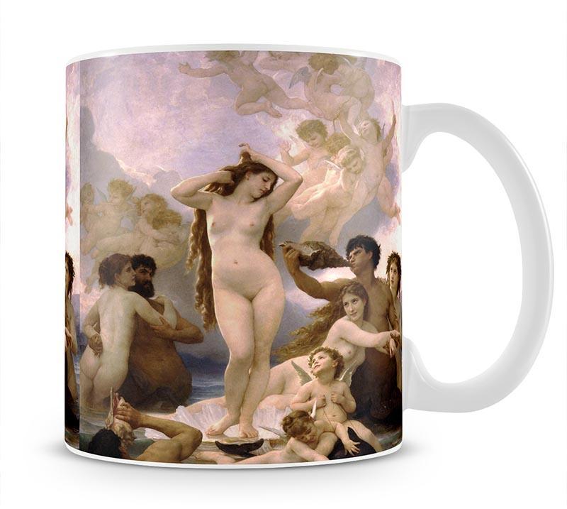 The Birth of Venus By Bouguereau Mug - Canvas Art Rocks - 1