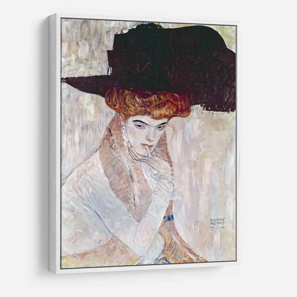 The Black Hat by Klimt HD Metal Print