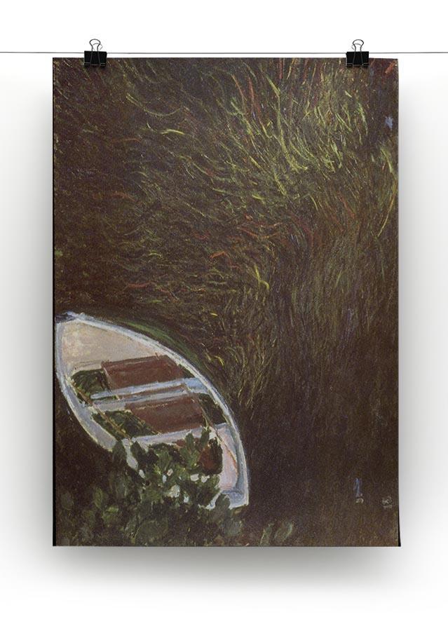 The Boat by Monet Canvas Print & Poster - Canvas Art Rocks - 2
