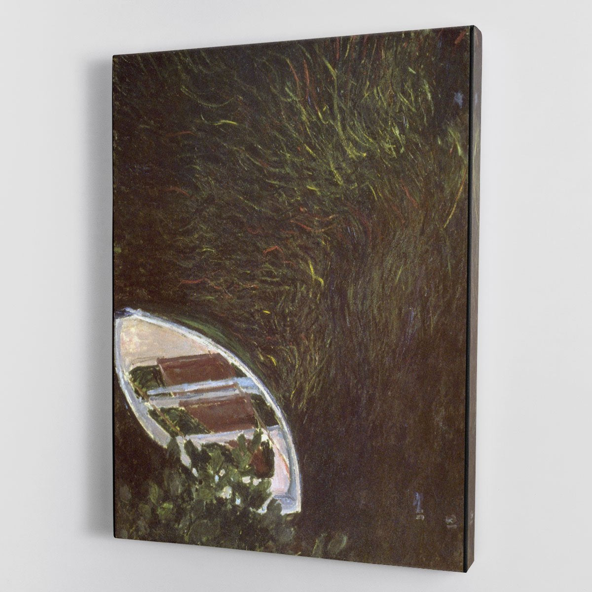 The Boat by Monet Canvas Print or Poster