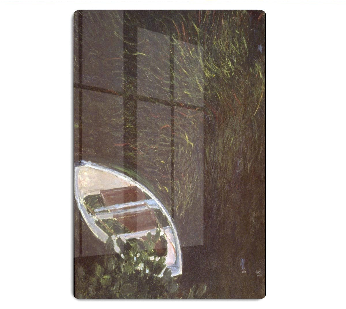 The Boat by Monet HD Metal Print