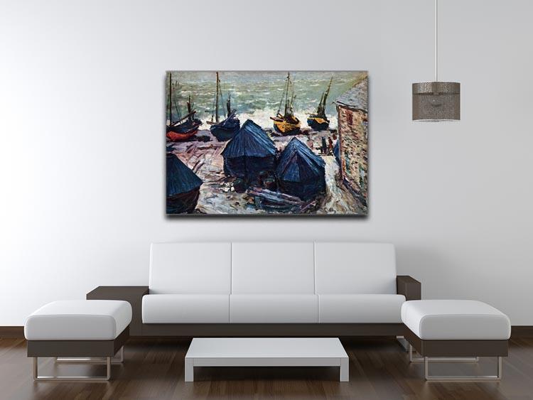 The Boats by Monet Canvas Print & Poster - Canvas Art Rocks - 4