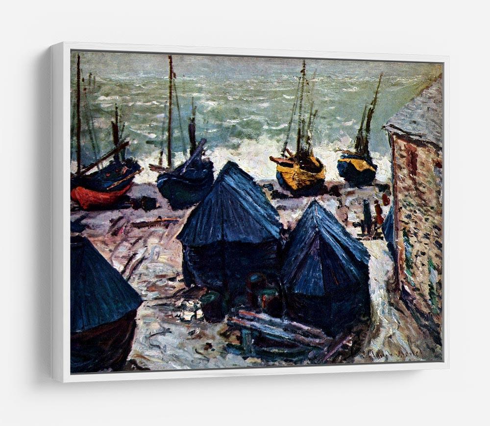 The Boats by Monet HD Metal Print