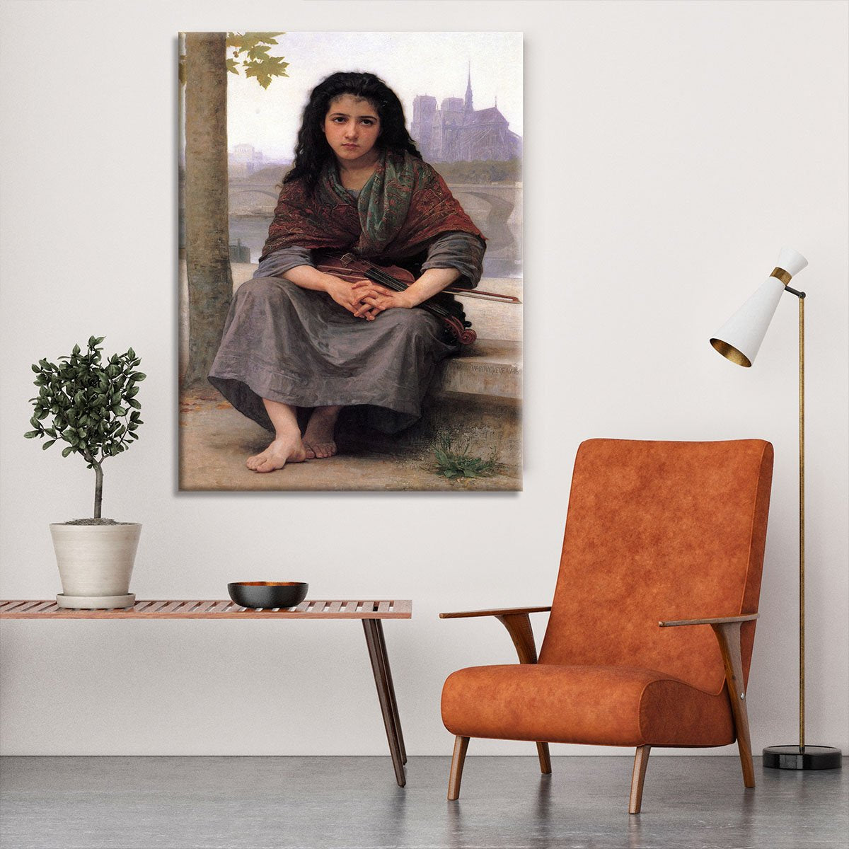 The Bohemian By Bouguereau Canvas Print or Poster