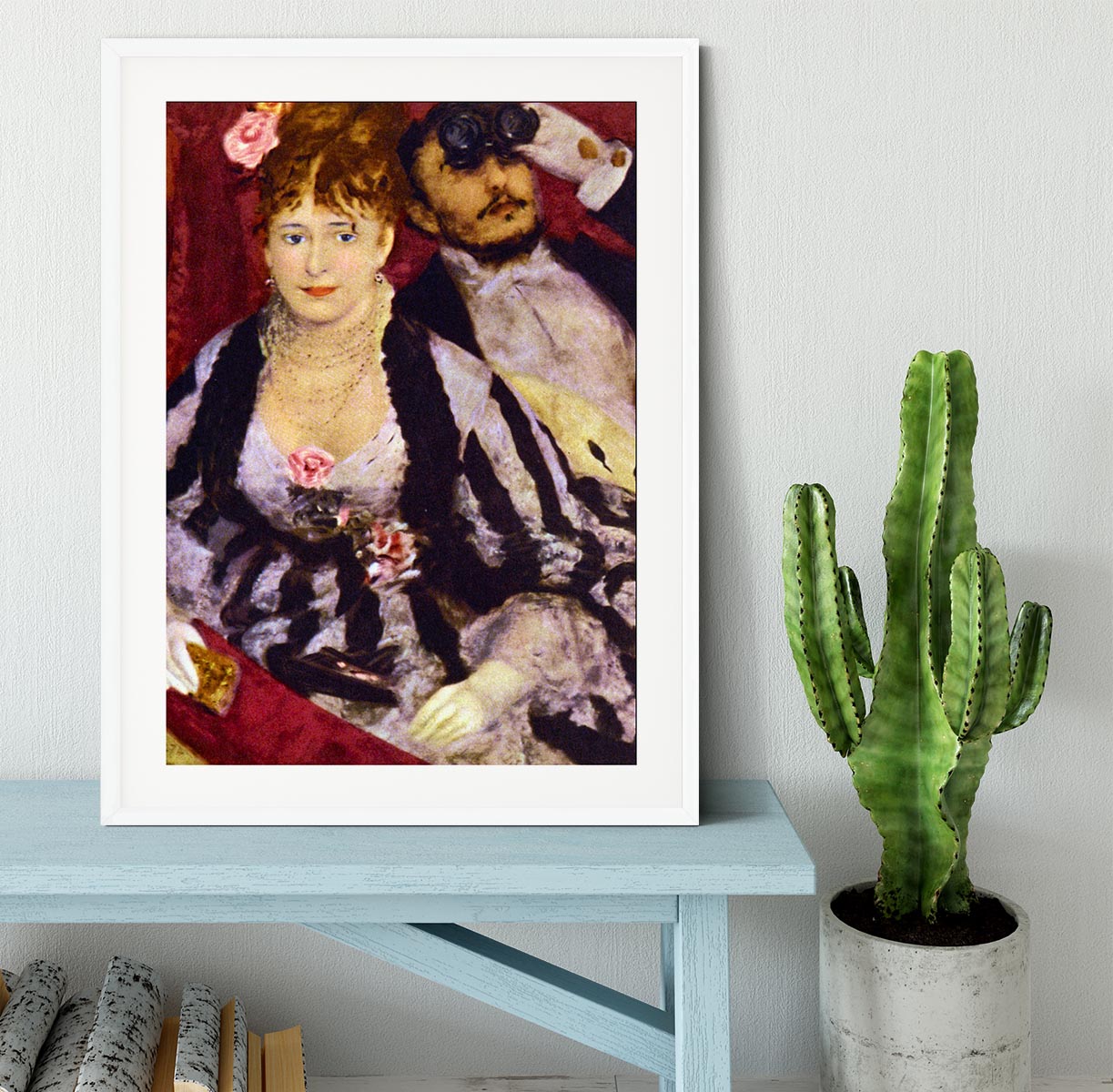 The Box by Renoir Framed Print - Canvas Art Rocks - 5