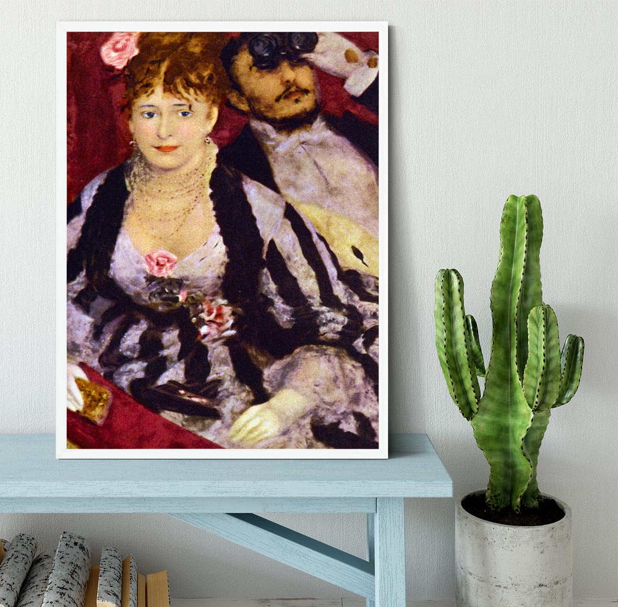The Box by Renoir Framed Print - Canvas Art Rocks -6