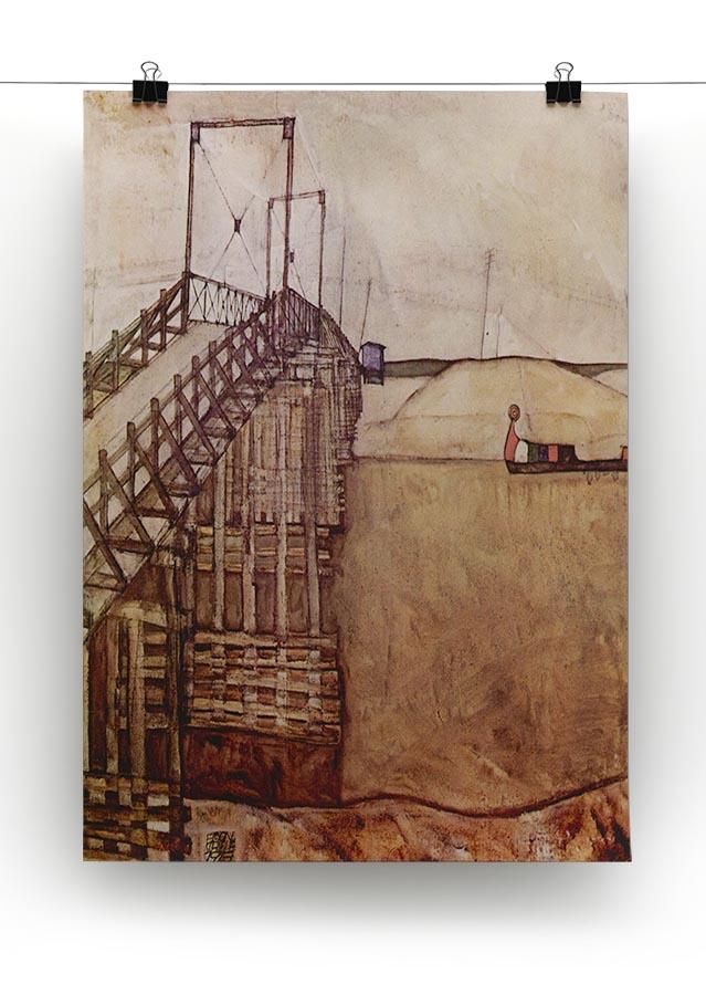 The Bridge by Egon Schiele Canvas Print or Poster - Canvas Art Rocks - 2