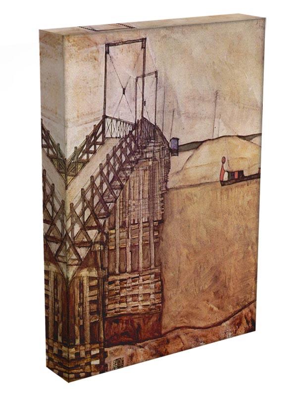The Bridge by Egon Schiele Canvas Print or Poster - Canvas Art Rocks - 3
