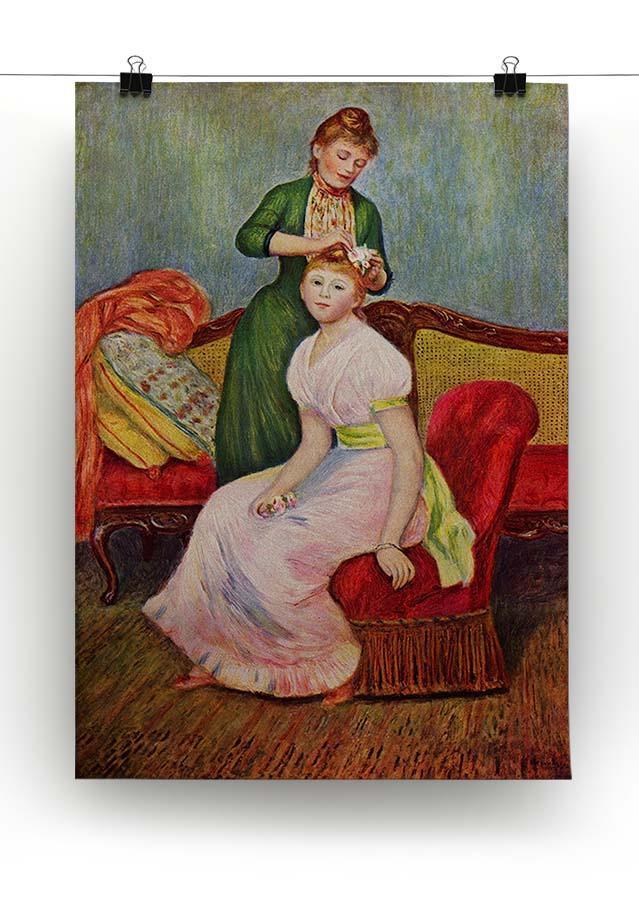 The Coiffoire by Renoir Canvas Print or Poster - Canvas Art Rocks - 2