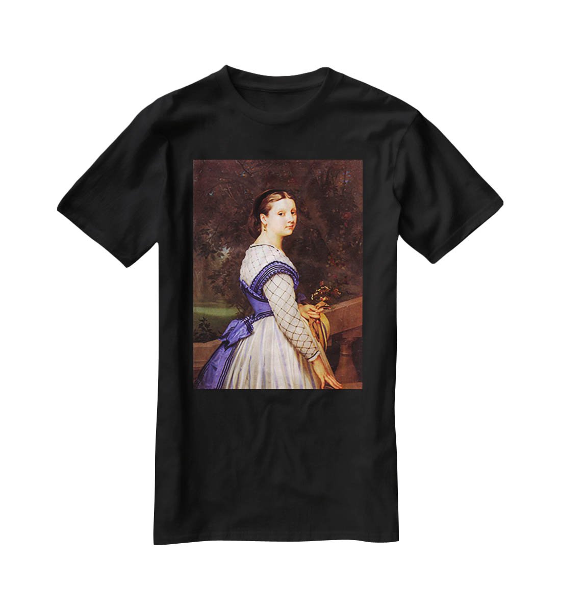 The Countess de Montholon By Bouguereau T-Shirt - Canvas Art Rocks - 1
