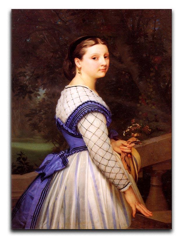 The Countess de Montholon By Bouguereau Canvas Print or Poster  - Canvas Art Rocks - 1