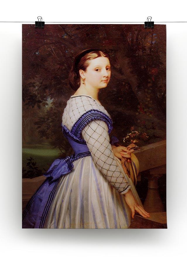 The Countess de Montholon By Bouguereau Canvas Print or Poster - Canvas Art Rocks - 2
