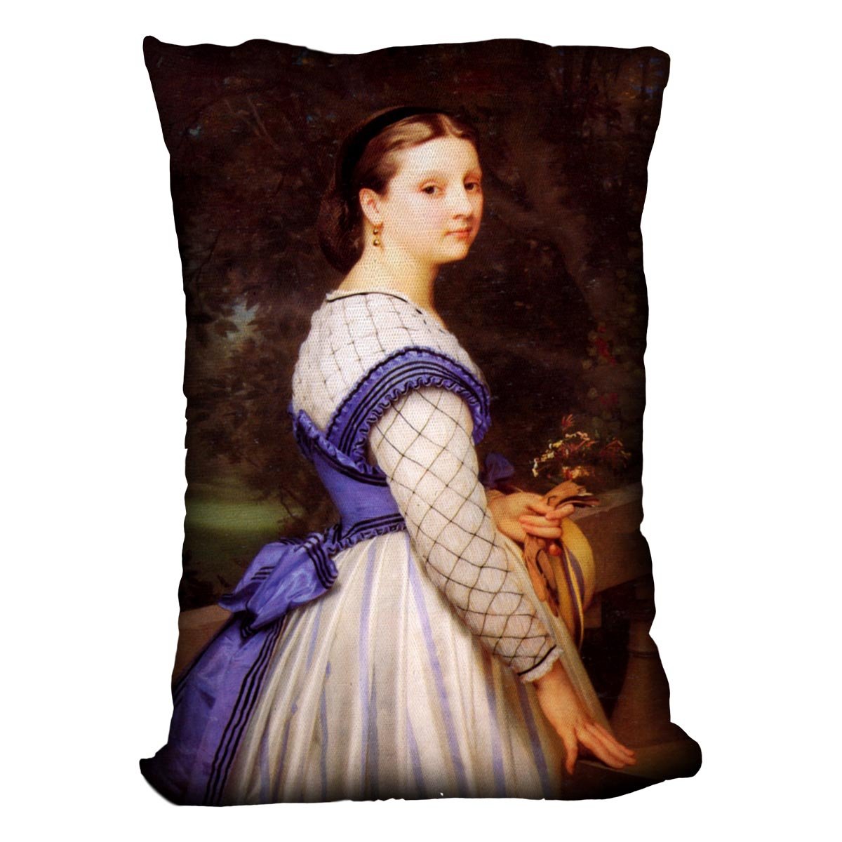 The Countess de Montholon By Bouguereau Throw Pillow