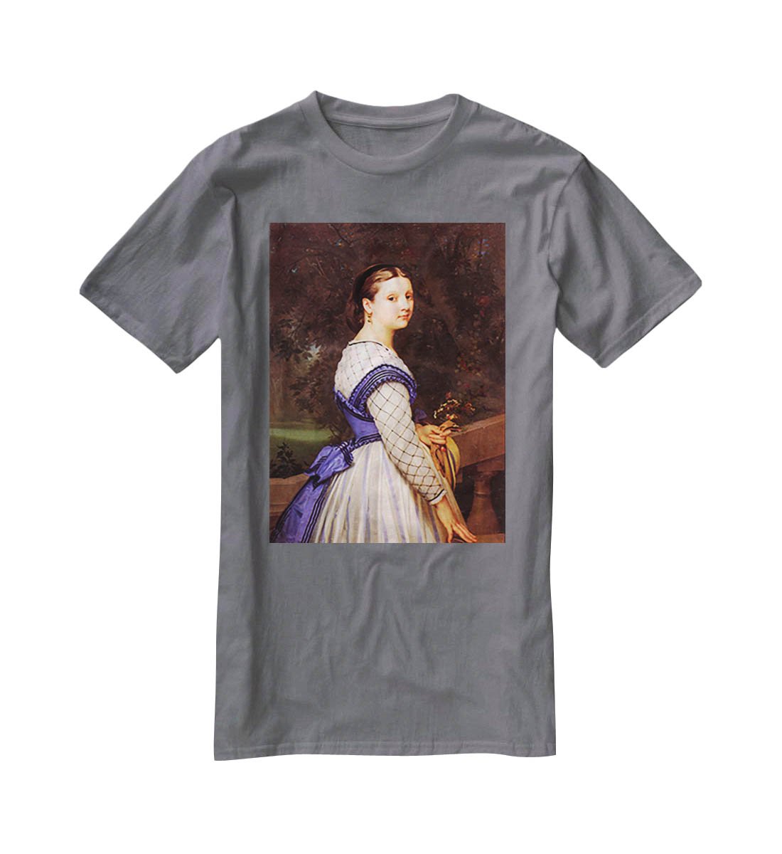 The Countess de Montholon By Bouguereau T-Shirt - Canvas Art Rocks - 3