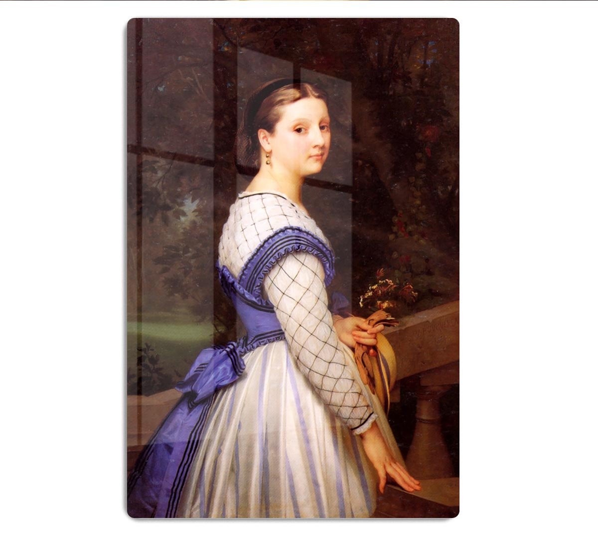 The Countess de Montholon By Bouguereau HD Metal Print