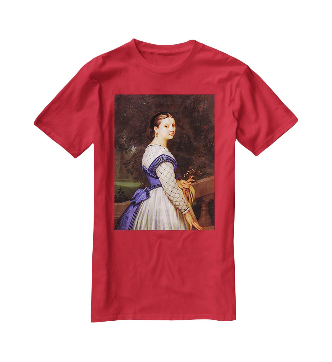 The Countess de Montholon By Bouguereau T-Shirt - Canvas Art Rocks - 4
