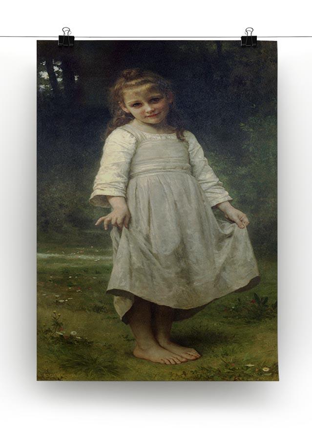 The Curtsey By Bouguereau Canvas Print or Poster - Canvas Art Rocks - 2