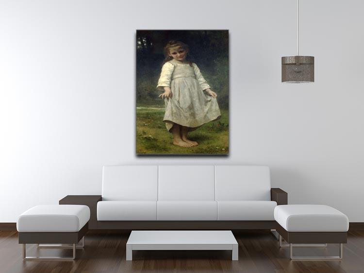 The Curtsey By Bouguereau Canvas Print or Poster - Canvas Art Rocks - 4