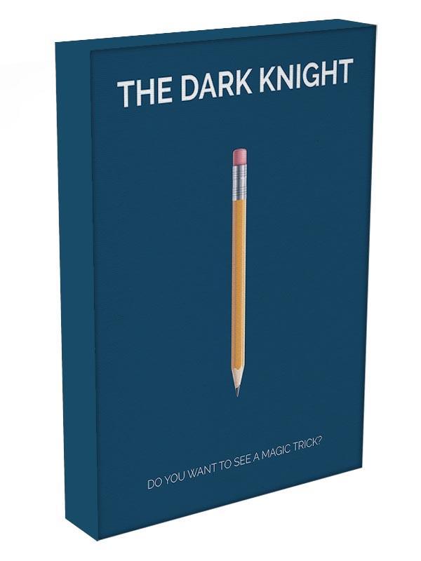The Dark Knight Minimal Movie Canvas Print or Poster - Canvas Art Rocks - 3