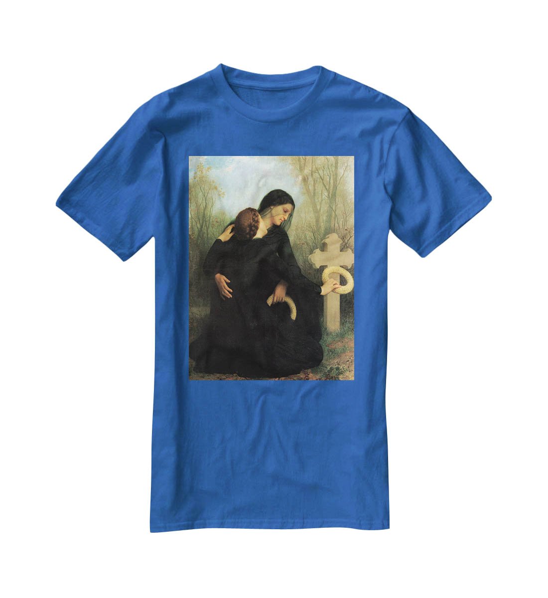 The Day of the Dead By Bouguereau T-Shirt - Canvas Art Rocks - 2