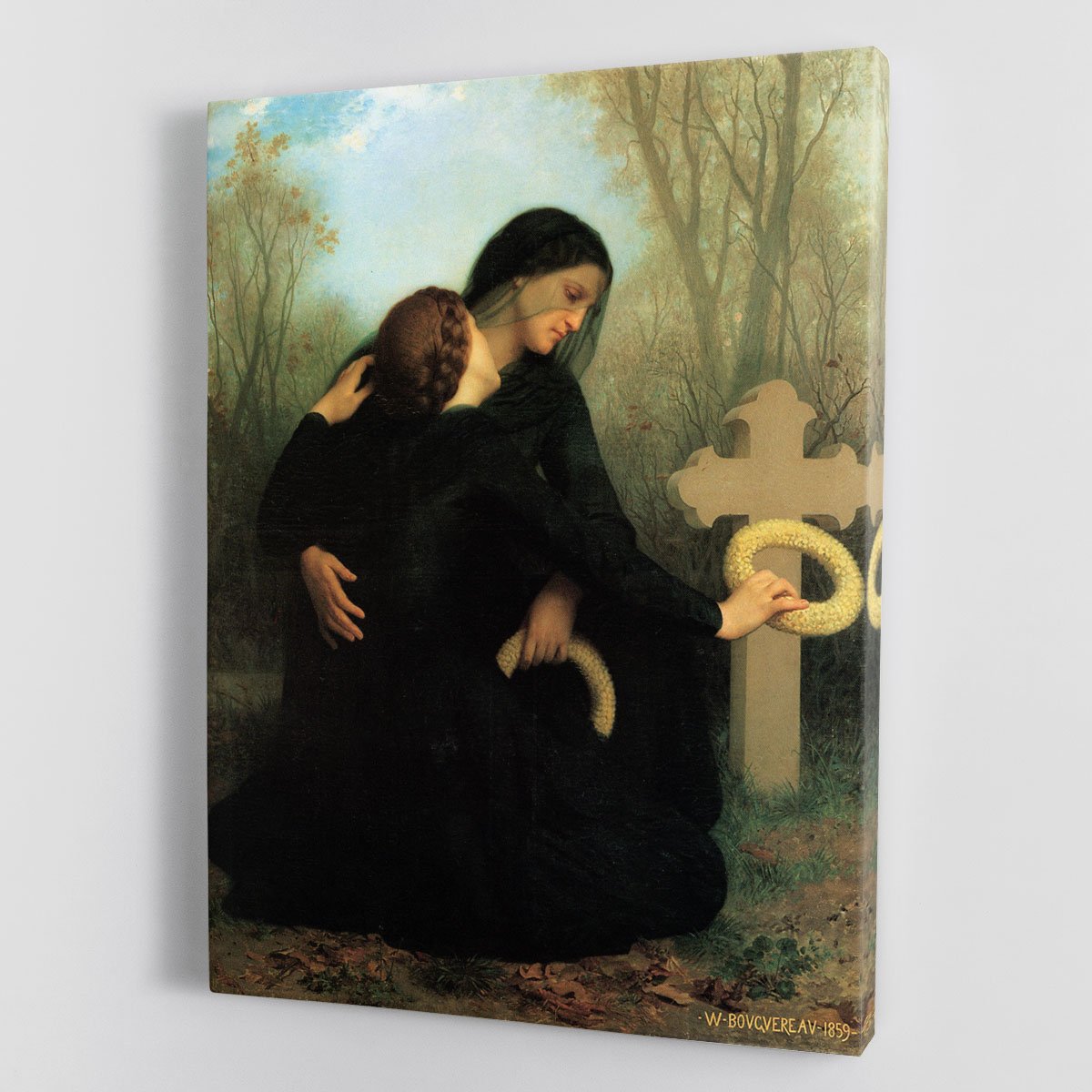 The Day of the Dead By Bouguereau Canvas Print or Poster
