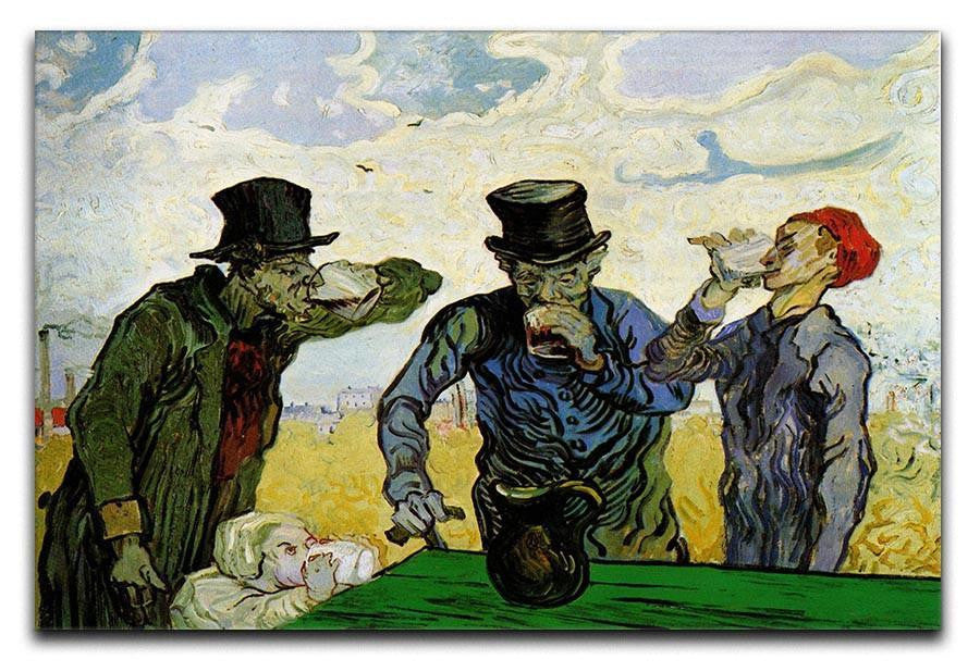 The Drinkers by Van Gogh Canvas Print & Poster  - Canvas Art Rocks - 1