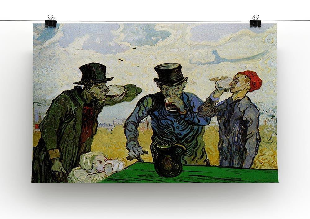 The Drinkers by Van Gogh Canvas Print & Poster - Canvas Art Rocks - 2