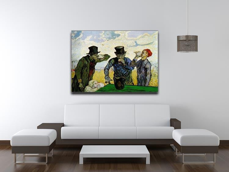 The Drinkers by Van Gogh Canvas Print & Poster - Canvas Art Rocks - 4