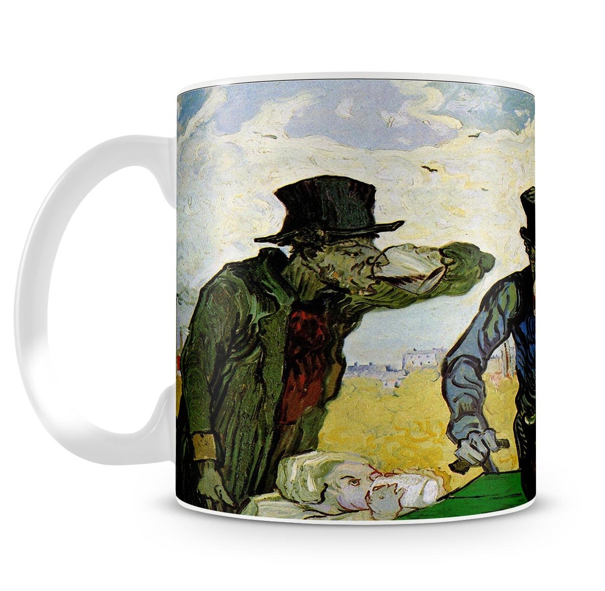 The Drinkers by Van Gogh Mug - Canvas Art Rocks - 4